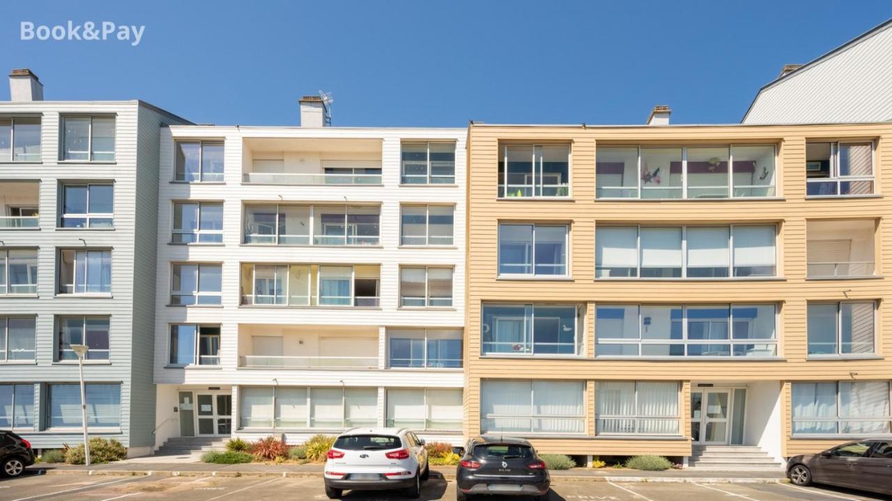 La Plage - Appartement Vue Mer 쿠르쇨 쉬르 메르 외부 사진